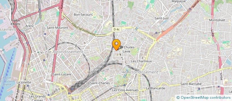localisation de l'entreprise MONSIEUR MOHAMED BOUAZZA  MARSEILLE