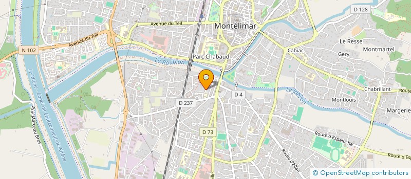 localisation de l'entreprise MONSIEUR MOHAMED BOUAZZA OUADI  MONTELIMAR