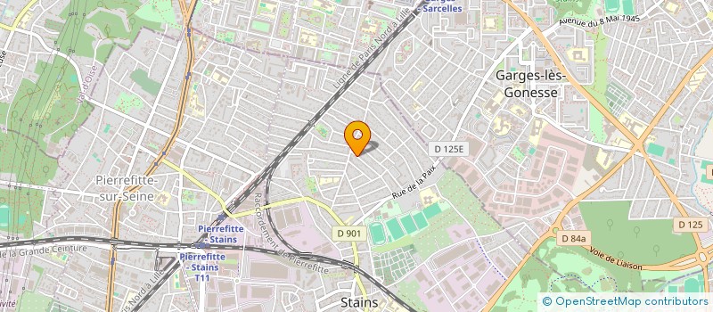 localisation de l'entreprise MONSIEUR MOHAMED BOUBAYA à STAINS