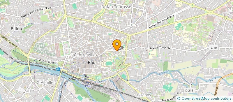 localisation de l'entreprise MONSIEUR MOHAMED BOUBEKEUR à PAU