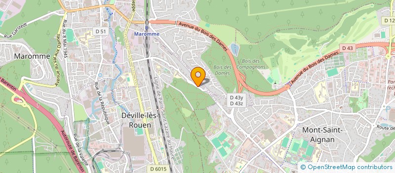 localisation de l'entreprise MONSIEUR MOHAMED BOUBENDIR à DEVILLE-LES-ROUEN