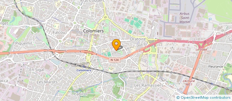 localisation de l'entreprise MONSIEUR MOHAMED BOUCHAHDA à COLOMIERS