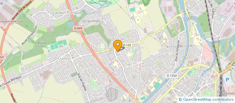 localisation de l'entreprise MONSIEUR MOHAMED BOUCHAHDANE  DOUAI