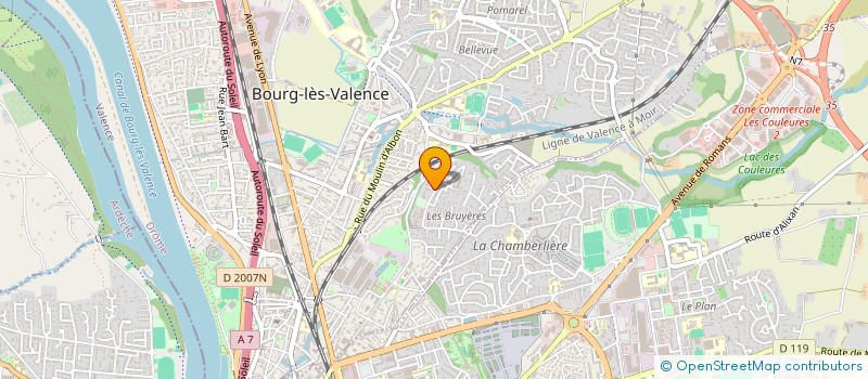 localisation de l'entreprise MONSIEUR MOHAMED BOUCHAIR à BOURG-LES-VALENCE
