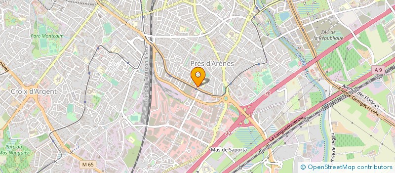 localisation de l'entreprise MONSIEUR MOHAMED BOUCHAKOUR à MONTPELLIER