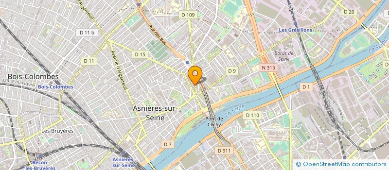 localisation de l'entreprise MONSIEUR MOHAMED BOUCHAMI à ASNIERES-SUR-SEINE
