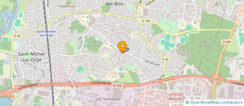 localisation de l'entreprise MONSIEUR MOHAMED BOUCHEMLA à SAINT-MICHEL-SUR-ORGE