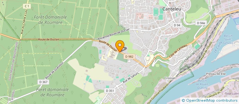 localisation de l'entreprise MONSIEUR MOHAMED BOUCHENTOUF  CANTELEU