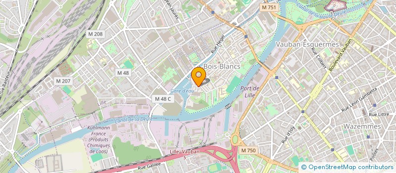 localisation de l'entreprise MONSIEUR MOHAMED BOUCHLAGHEM à LILLE