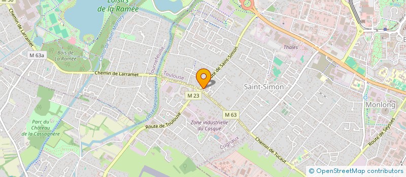 localisation de l'entreprise MONSIEUR MOHAMED BOUCHMELLA à TOULOUSE