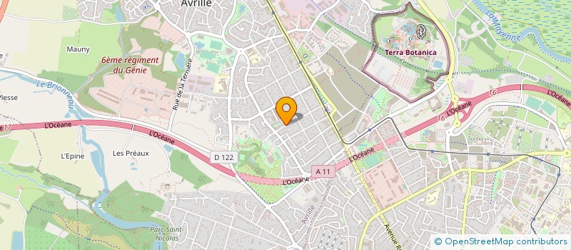 localisation de l'entreprise MONSIEUR MOHAMED BOUCHNAK à AVRILLE