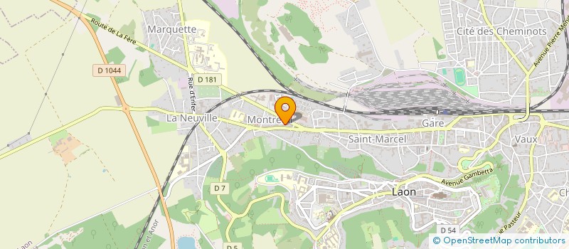 localisation de l'entreprise MONSIEUR MOHAMED BOUCHOUR à LAON