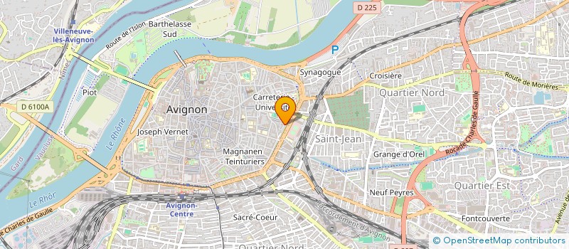 localisation de l'entreprise MONSIEUR MOHAMED BOUCHRIT KASSMI  AVIGNON