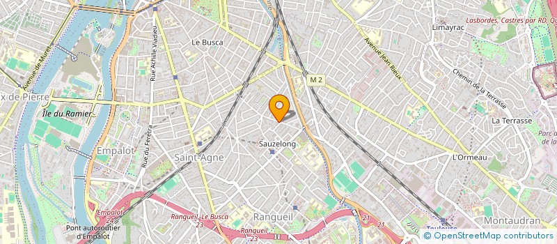 localisation de l'entreprise MONSIEUR MOHAMED BOUDA  TOULOUSE