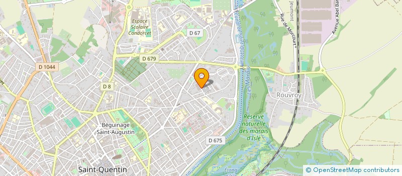 localisation de l'entreprise MONSIEUR MOHAMED BOUDABER à SAINT-QUENTIN