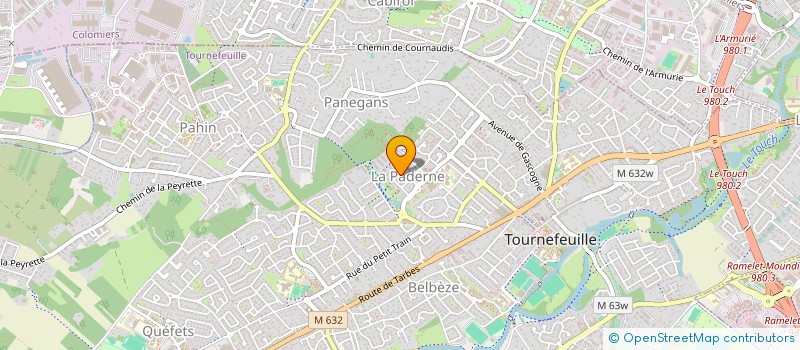 localisation de l'entreprise MONSIEUR MOHAMED BOUDANI  TOURNEFEUILLE