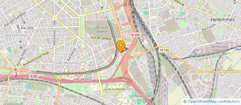localisation de l'entreprise MONSIEUR MOHAMED BOUDAOUCH à LILLE