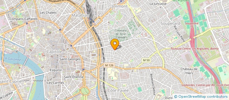 localisation de l'entreprise MONSIEUR MOHAMED BOUDERBALA  TOULOUSE