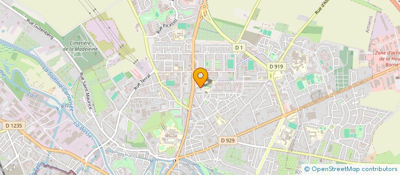 localisation de l'entreprise MONSIEUR MOHAMED BOUDHAN  AMIENS