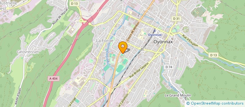 localisation de l'entreprise MONSIEUR MOHAMED BOUDIAB à OYONNAX