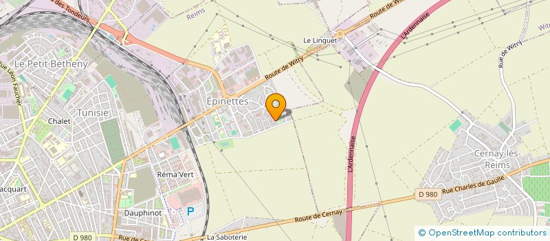 localisation de l'entreprise MONSIEUR MOHAMED BOUDIFA  CHARLEVILLE-MEZIERES