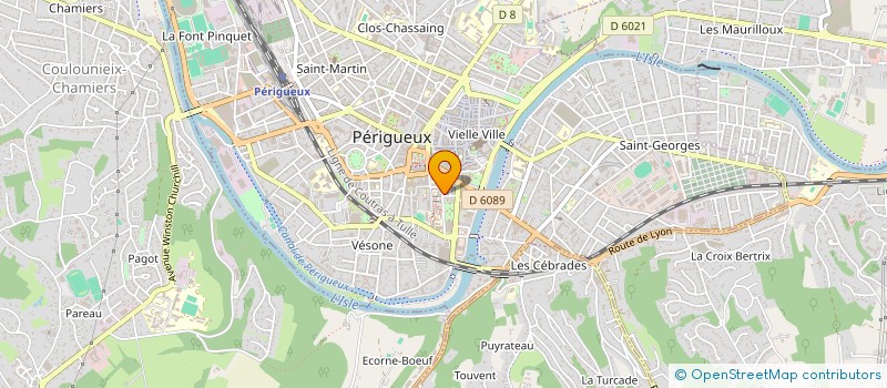 localisation de l'entreprise MONSIEUR MOHAMED BOUDJOUDI  PERIGUEUX