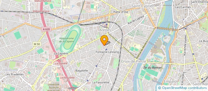 localisation de l'entreprise MONSIEUR MOHAMED BOUDOR  TOULOUSE