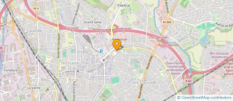 localisation de l'entreprise MONSIEUR MOHAMED BOUDRA  TOULOUSE