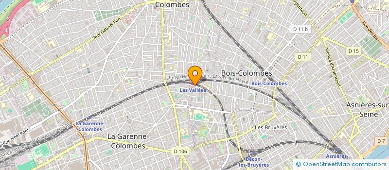 localisation de l'entreprise MONSIEUR MOHAMED BOUFKIR à BOIS-COLOMBES