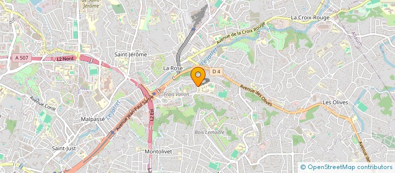 localisation de l'entreprise MONSIEUR MOHAMED BOUGHANMI à MARSEILLE