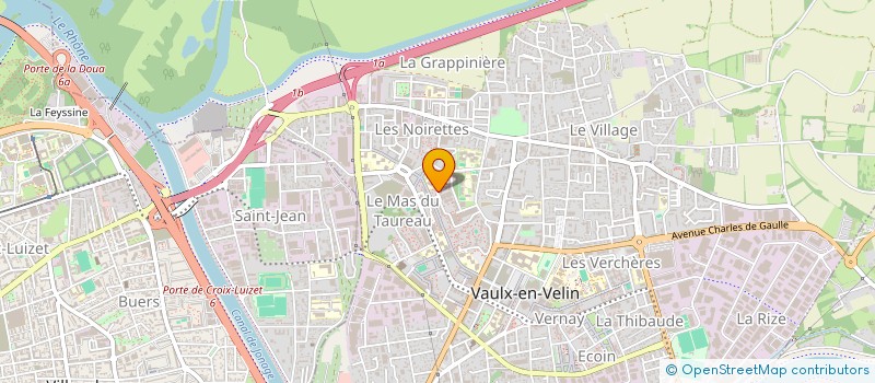 localisation de l'entreprise MONSIEUR MOHAMED BOUGHEDDA  VAULX-EN-VELIN