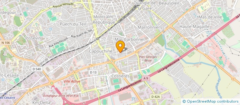 localisation de l'entreprise MONSIEUR MOHAMED BOUGTAB  NIMES