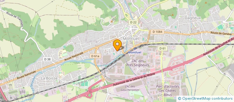 localisation de l'entreprise MONSIEUR MOHAMED BOUGUENNA  MONTLUEL