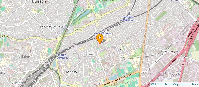 localisation de l'entreprise MONSIEUR MOHAMED BOUGUILA à ANTONY