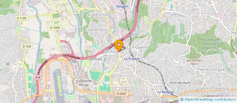 localisation de l'entreprise MONSIEUR MOHAMED BOUHADIDA à CANNES