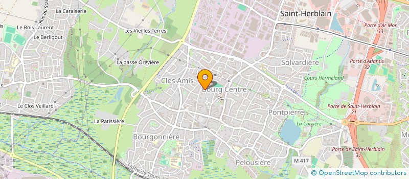 localisation de l'entreprise MONSIEUR MOHAMED BOUHALI à LA CHAPELLE-SUR-ERDRE