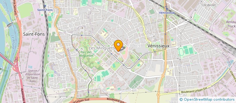 localisation de l'entreprise MONSIEUR MOHAMED BOUHASSOUNE  VENISSIEUX