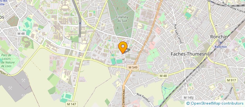 localisation de l'entreprise MONSIEUR MOHAMED BOUHOUCH à LILLE