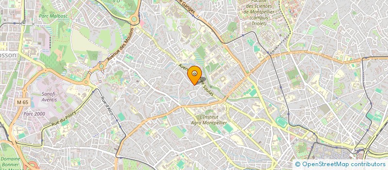 localisation de l'entreprise MONSIEUR MOHAMED BOUHOUM à MONTPELLIER