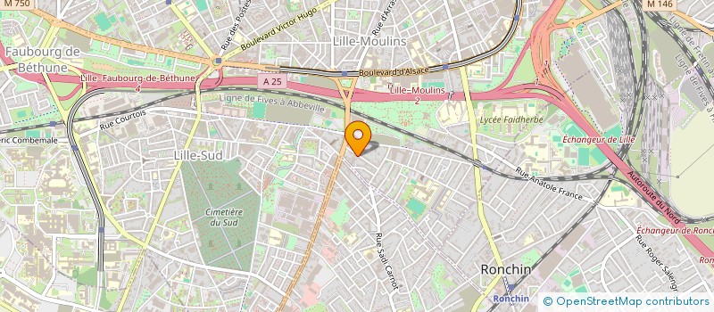 localisation de l'entreprise MONSIEUR MOHAMED BOUJDIF  LILLE