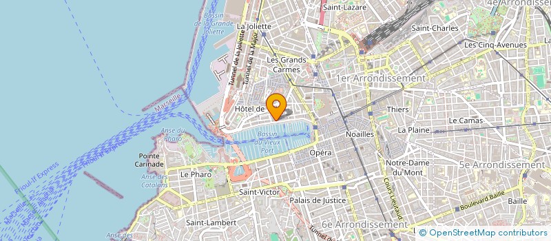 localisation de l'entreprise MONSIEUR MOHAMED BOUJRA à MARSEILLE