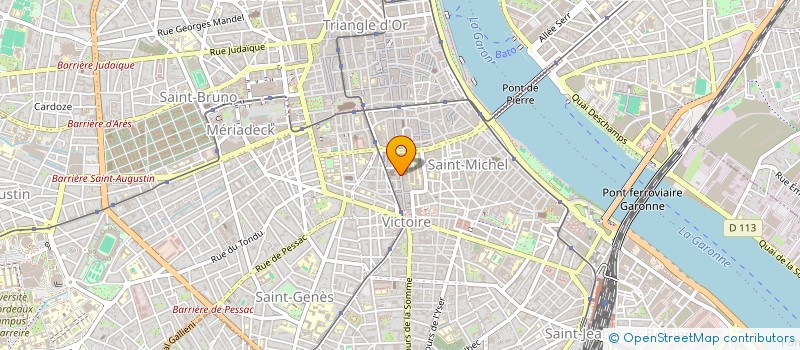 localisation de l'entreprise MONSIEUR MOHAMED BOUKACHABIA  BORDEAUX