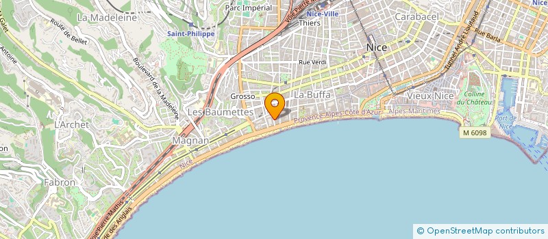 localisation de l'entreprise MONSIEUR MOHAMED BOUKADIDA à NICE