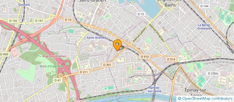 localisation de l'entreprise MONSIEUR MOHAMED BOUKAMZA  EPINAY SUR SEINE