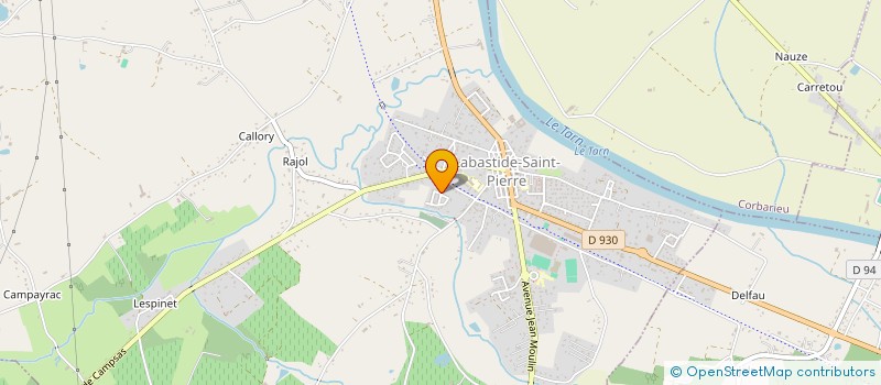 localisation de l'entreprise MONSIEUR MOHAMED BOUKDAIR  LABASTIDE-SAINT-PIERRE