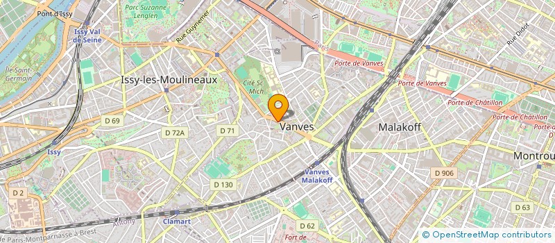 localisation de l'entreprise MONSIEUR MOHAMED BOUKENDAKDJI à VANVES