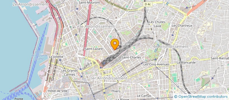localisation de l'entreprise MONSIEUR MOHAMED BOUKERNOUS à MARSEILLE