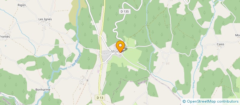 localisation de l'entreprise MONSIEUR MOHAMED BOUKERROU  MONLET