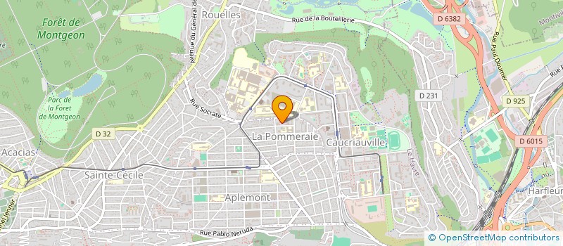 localisation de l'entreprise MONSIEUR MOHAMED BOUKERROUCHE  LE HAVRE