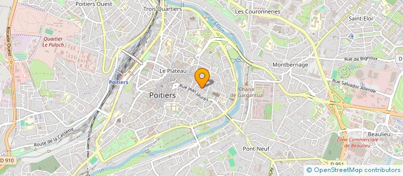 localisation de l'entreprise MONSIEUR MOHAMED BOUKHCHIM  POITIERS